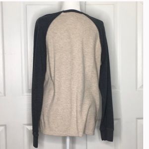 Merona tan long sleeve shirt